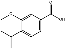 4-Isopropyl-3-methoxy-benzoic acid Struktur