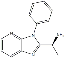 (S)-1-(3-PHENYL-3H-IMIDAZO[4,5-B]PYRIDIN-2-YL)ETHANAMINE Struktur