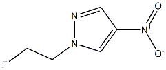 1-(2-fluoroethyl)-4-nitropyrazole Struktur