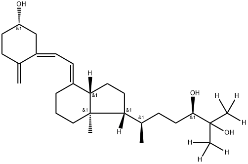 Secalciferol-d6 Struktur