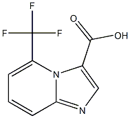 5-(Trifluoromethyl)imidazo[1,2-a]pyridine-3-carboxylic acid Struktur