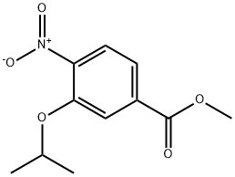 METHYL 3-ISOPROPOXY-4-NITROBENZOATE Struktur