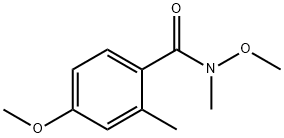 N,4-dimethoxy-N,2-dimethylbenzamide Struktur