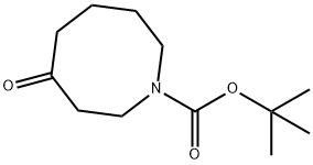 tert-butyl 4-oxoazocane-1-carboxylate Struktur