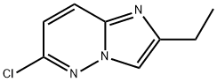 6-CHLORO-2-ETHYLIMIDAZO[1,2-B]PYRIDAZINE Struktur