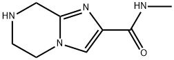 N-methyl-5,6,7,8-tetrahydroimidazo[1,2-a]pyrazine-2-carboxamide Struktur