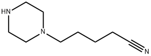 5-(piperazin-1-yl)pentanenitrile Struktur