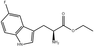 L-5-fluoroTryptophan ethyl ester Struktur