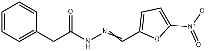 N'-[(E)-(5-nitrofuran-2-yl)methylidene]-2-phenylacetohydrazide Struktur