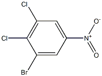 1-bromo-2,3-dichloro-5-nitrobenzene Struktur