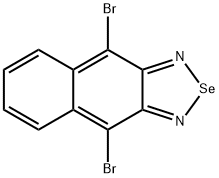 4,9-Dibromonaphtho[2,3-c][1,2,5]selenadiazole Struktur