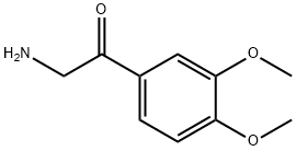 2-amino-1-(3,4-dimethoxyphenyl)ethan-1-one Struktur