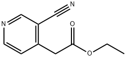 ETHYL 2-(3-CYANOPYRIDIN-4-YL)ACETATE Struktur