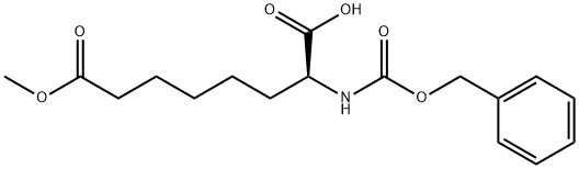 Cbz-S-2-Aminosuberic acid 8-methyl ester Struktur