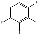 1,2-Diiodo-3,6-difluorobenzene Struktur