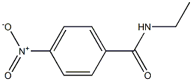 N-ethyl-4-nitrobenzamide Struktur