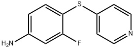 3-Fluoro-4-(pyridin-4-ylsulfanyl)-phenylamine Struktur