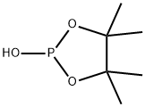 4,4,5,5-TETRAMETHYL-1,3,2-DIOXAPHOSPHOLAN-2-OL Struktur