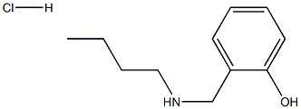 2-[(butylamino)methyl]phenol hydrochloride Struktur