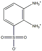 2-diazoniobenzenesulfonate Struktur