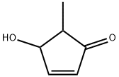 2-Cyclopenten-1-one, 4-hydroxy-5-methyl- Struktur