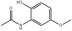 N-(2-hydroxy-5-methoxyphenyl)acetamide Struktur