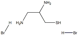 2,3-Diaminopropane-1-thiol dihydrobromide Struktur