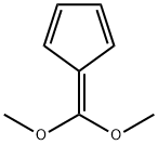 1,3-Cyclopentadiene, 5-(dimethoxymethylene)- Struktur