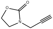 2-Oxazolidinone, 3-(2-propynyl)- Struktur