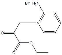 Pyridinium, 2-amino-1-(3-ethoxy-2,3-dioxopropyl)-, bromide