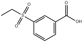 3-(ethanesulfonyl)benzoic acid Struktur