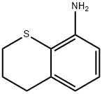 2H-1-Benzothiopyran-8-amine, 3,4-dihydro- Struktur