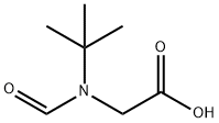 2-(N-tert-butylformamido)acetic acid Struktur