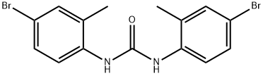 1,3-bis(4-bromo-2-methylphenyl)urea Struktur