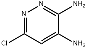 3,4-Pyridazinediamine, 6-chloro- Struktur