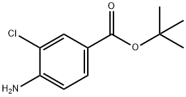 TERT-BUTYL 4-AMINO-3-CHLOROBENZOATE Struktur