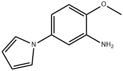 2-Methoxy-5-pyrrol-1-yl-phenylamine Struktur