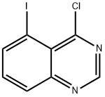 4-CHLORO-5-IODOQUINAZOLINE Struktur