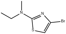 4-bromo-N-ethyl-N-methyl-1,3-thiazol-2-amine Struktur