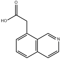 2-(ISOQUINOLIN-8-YL)ACETIC ACID Struktur