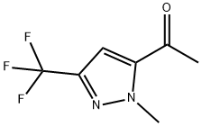 1-[1-methyl-3-(trifluoromethyl)-1H-pyrazol-5-yl]ethanone Struktur