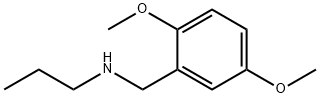 [(2,5-dimethoxyphenyl)methyl](propyl)amine Struktur