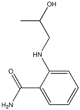 Benzamide,2-[(2-hydroxypropyl)amino]- Struktur