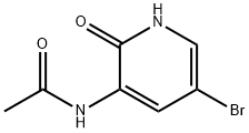 N-(5-Bromo-2-hydroxy-pyridin-3-yl)-acetamide Struktur