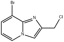 8-bromo-2-(chloromethyl)imidazo[1,2-a]pyridine Struktur