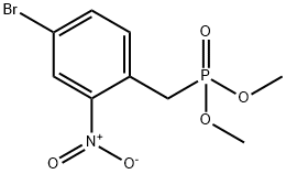 Dimethyl 4-Bromo-2-nitrobenzylphosphonate Struktur