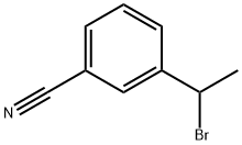 3-(1-bromoethyl)benzonitrile Struktur