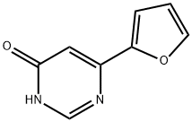 6-(furan-2-yl)-1H-pyrimidin-4-one Struktur