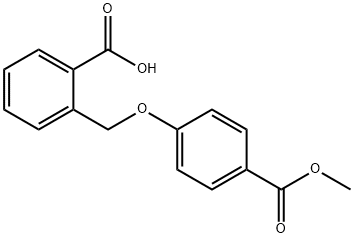 2-[(4-methoxycarbonylphenoxy)methyl]benzoic acid