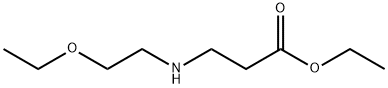 ethyl 3-[(2-ethoxyethyl)amino]propanoate Struktur